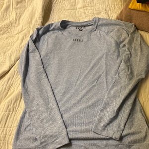 Nobull Project Longsleeve Blue Tshirt